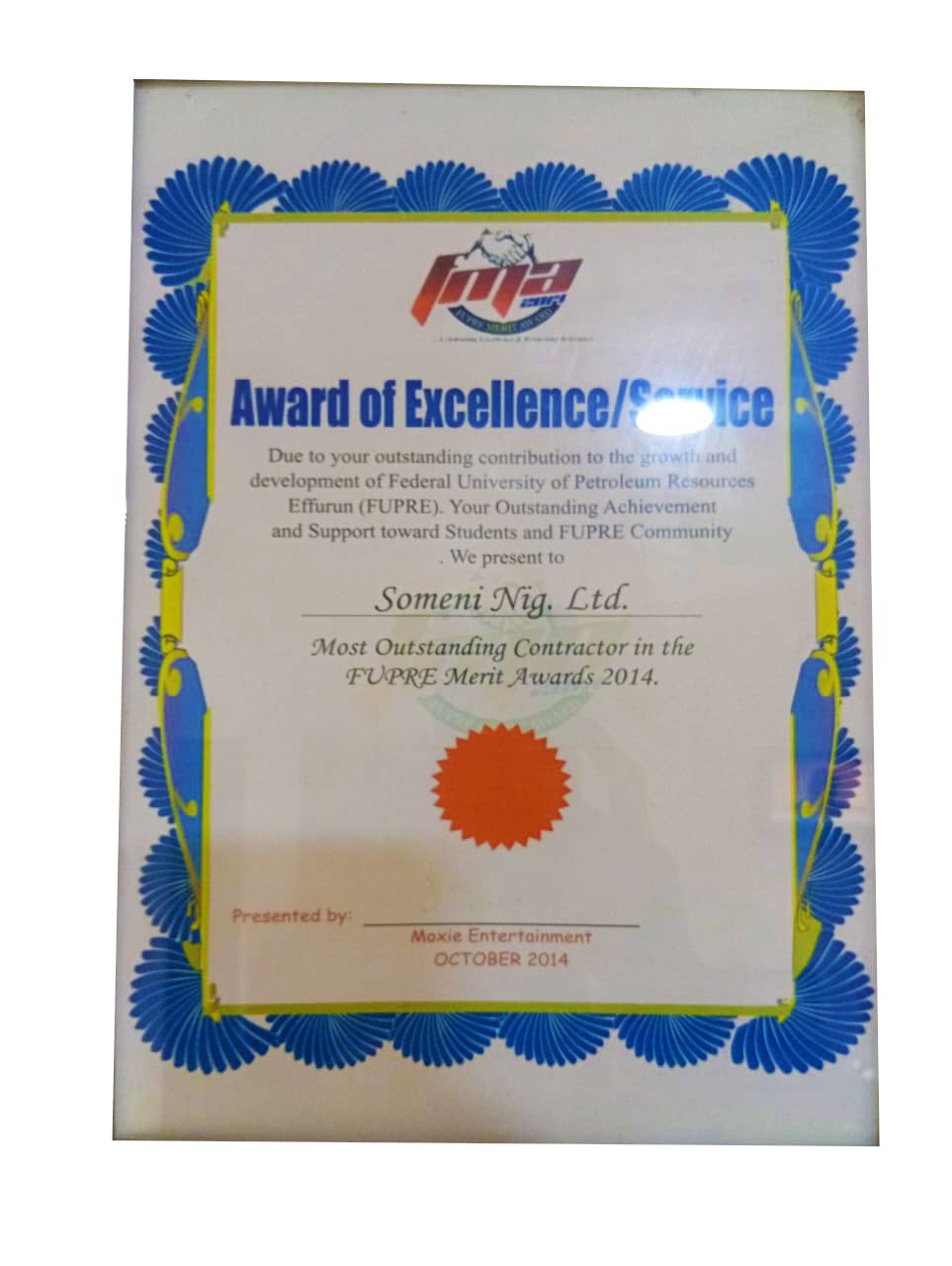 FUPRE Merit Excellence