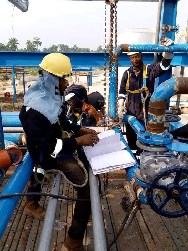Above Ground Piping Installation at NDPR Refinery Expansion 2019