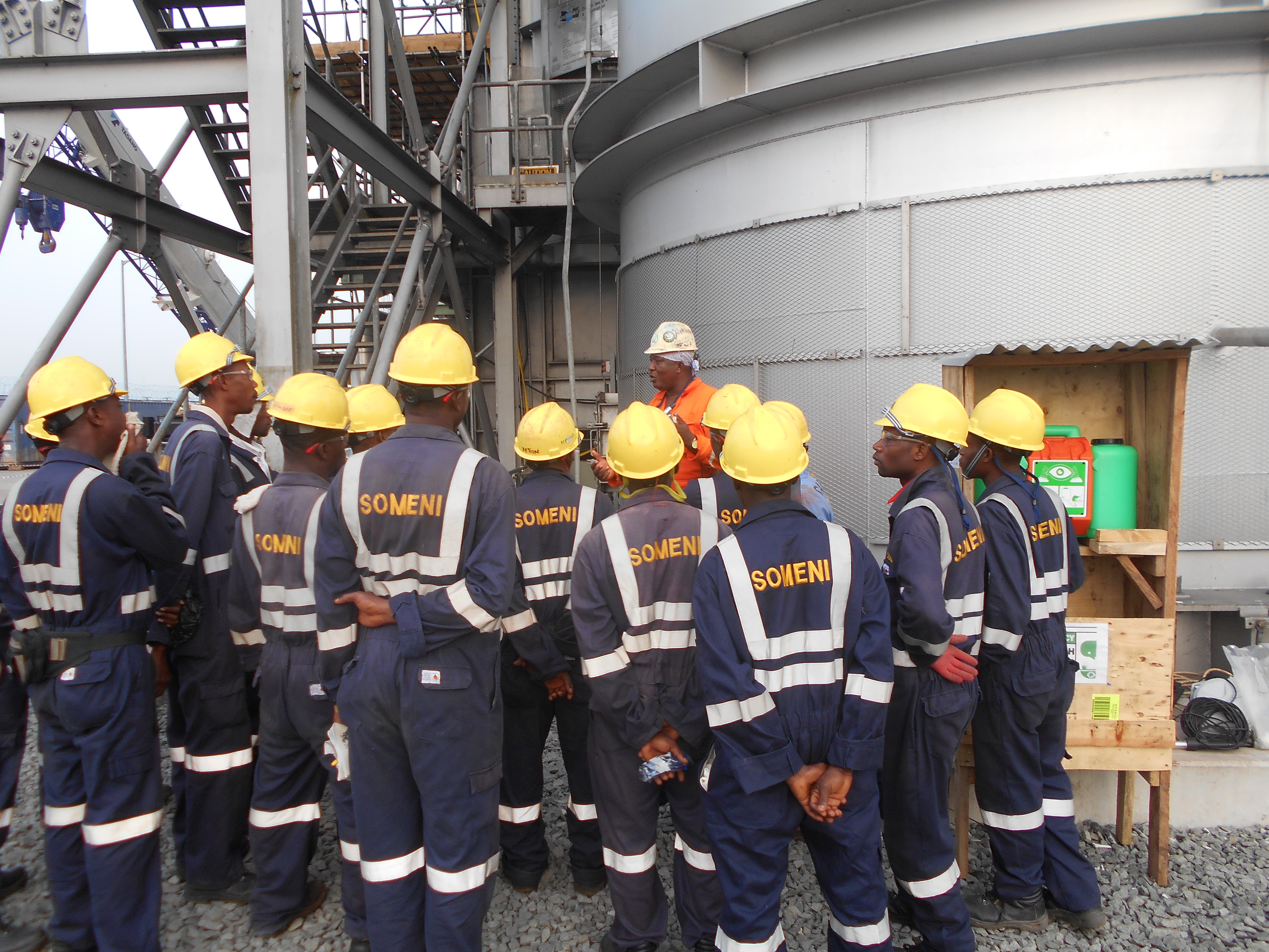 Someni Technical Team at Afam VI Project