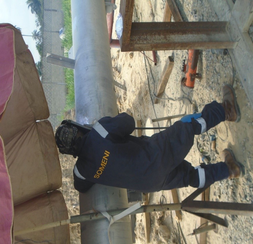 Welding of Flare Stack