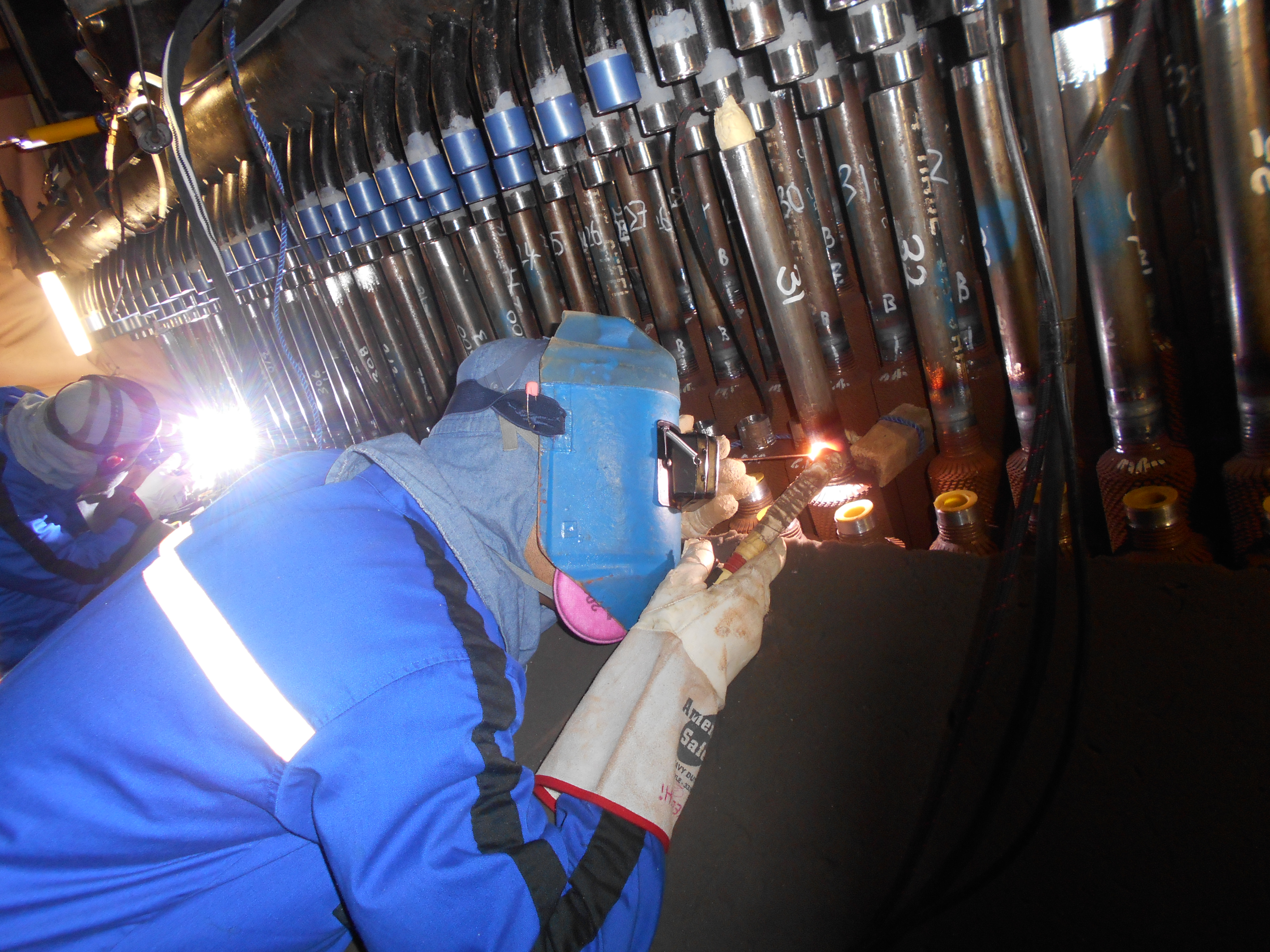 Welding of Header Tubes at Afam VI Project